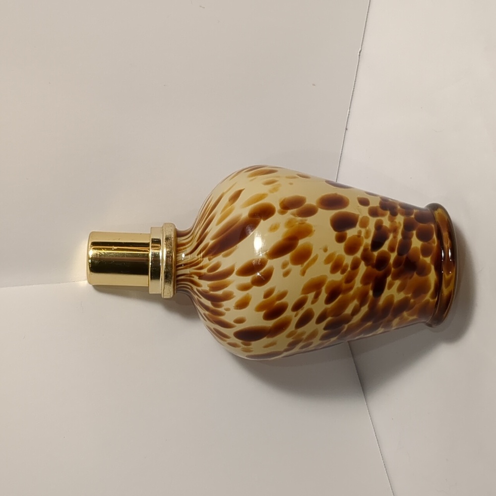 Spotted leopard glass catalytic oil fragrance lamp